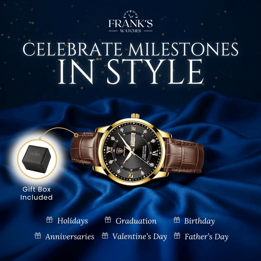 Emerson | Executive Edition Moon Phase Quartz Watch | 41mm