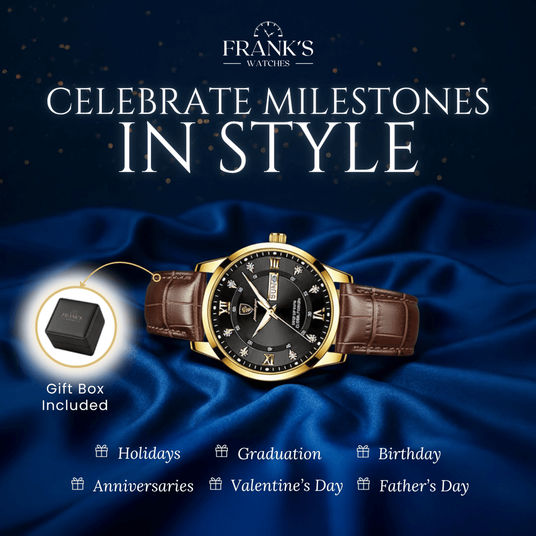 Emerson | Executive Edition Moon Phase Quartz Watch | 41mm