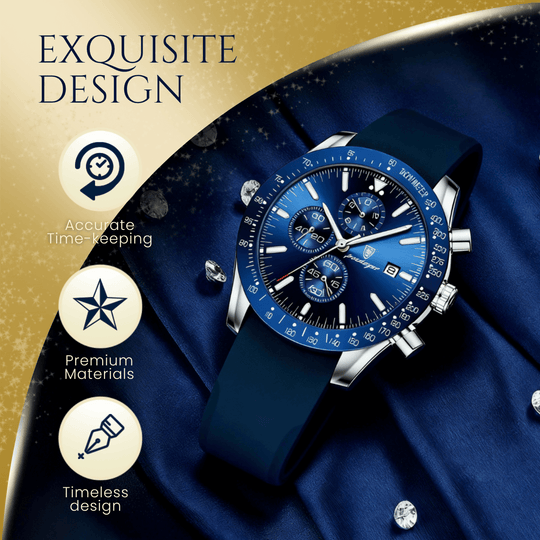 Forester | Men’s Chronograph Quartz Wristwatch | 43mm