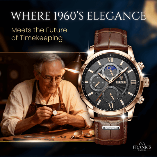 Grayson | Elegant Roman Numeral Business Watch | 43mm