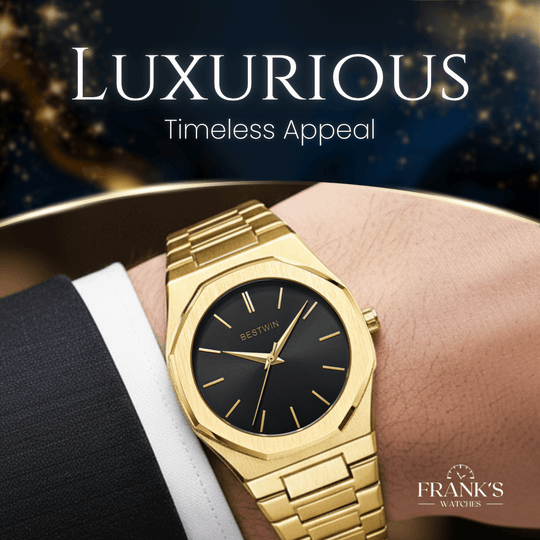 Harding | Ultra-Thin Stainless Steel Dress Watch | 41mm