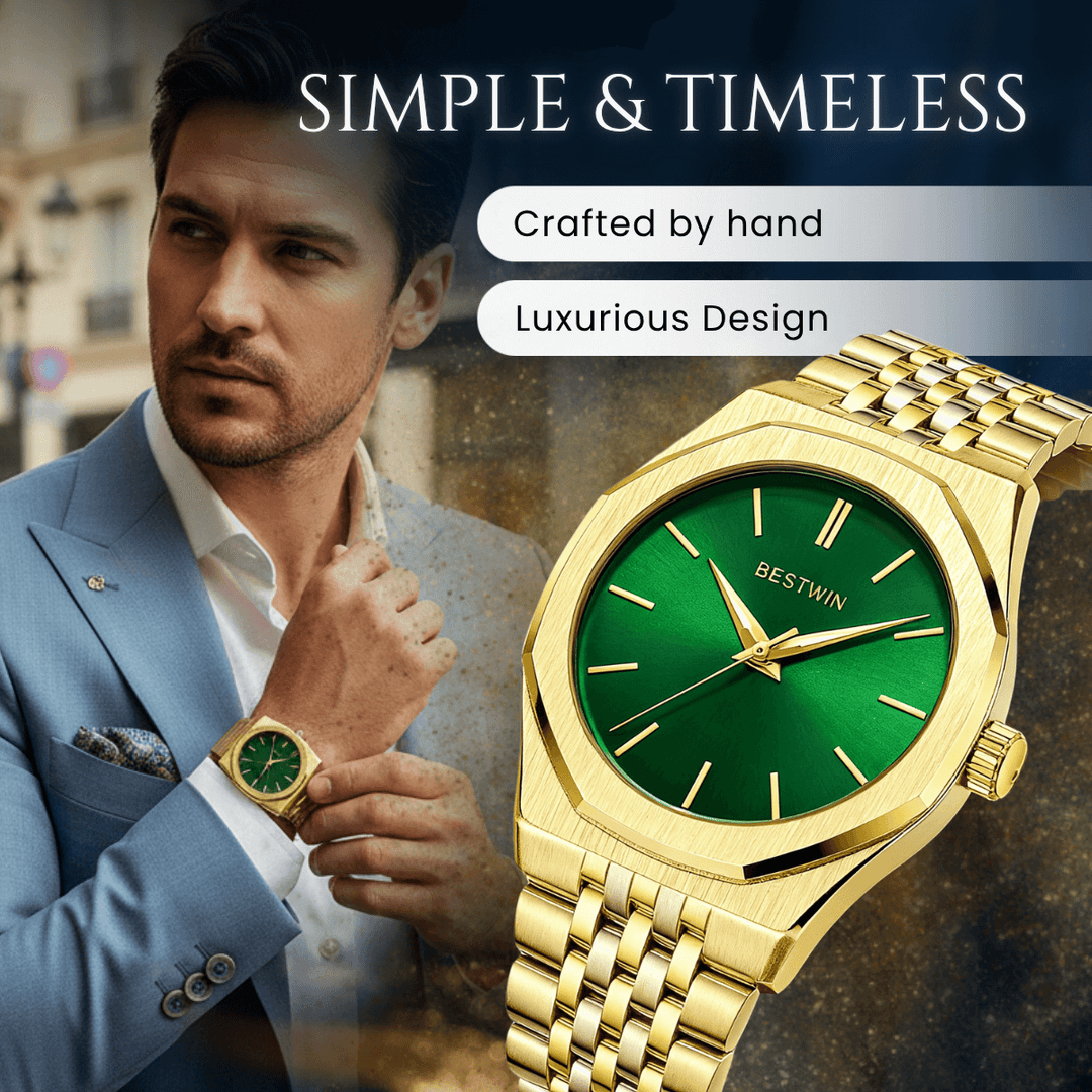 Harding | Ultra-Thin Stainless Steel Dress Watch | 41mm