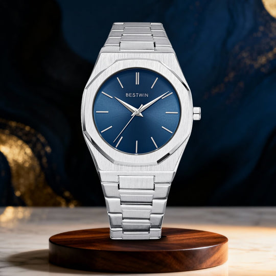 Harding | Ultra-Thin Stainless Steel Dress Watch | 41mm