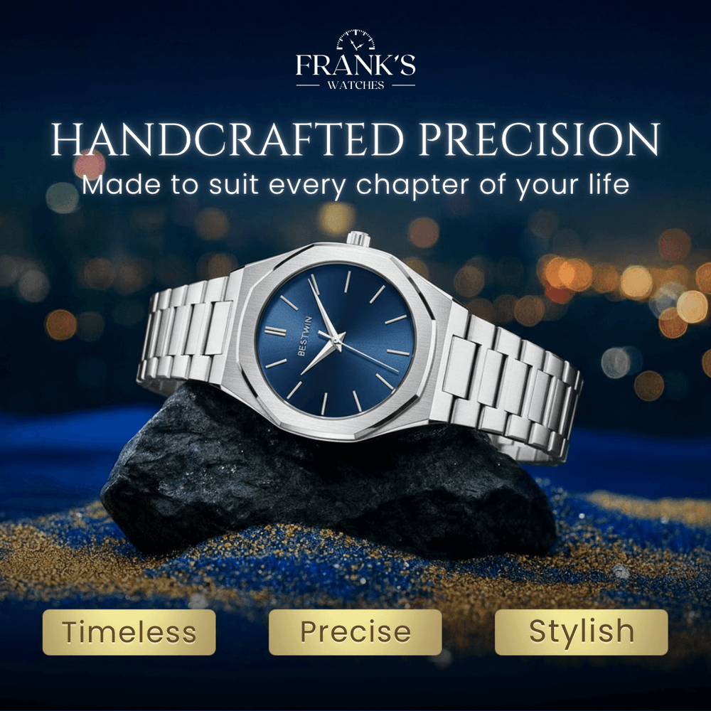 Harding | Ultra-Thin Stainless Steel Dress Watch | 41mm