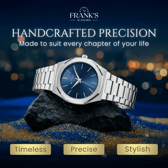 Harding | Ultra-Thin Stainless Steel Dress Watch | 41mm