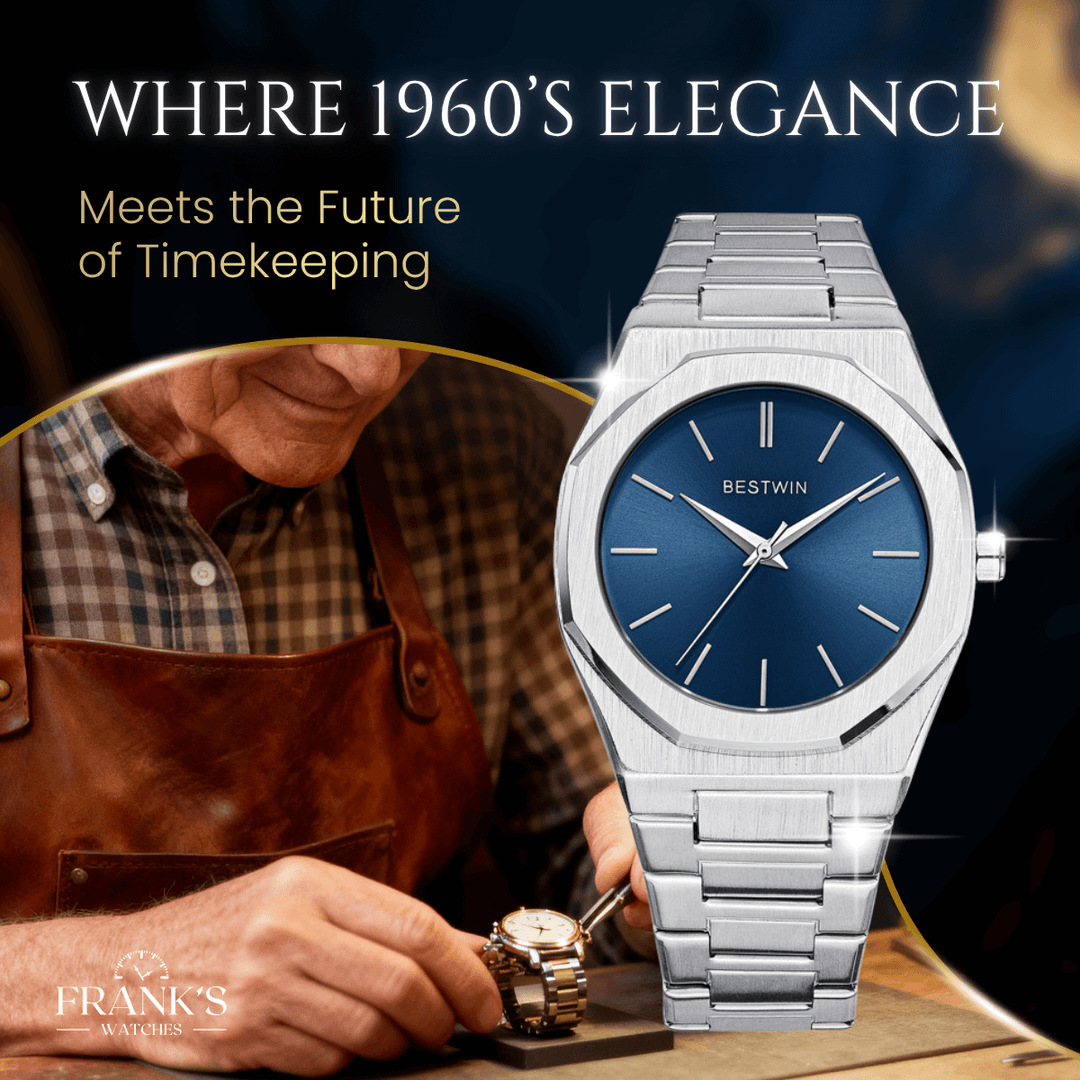 Harding | Ultra-Thin Stainless Steel Dress Watch | 41mm