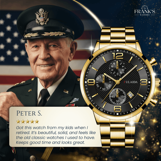 Harlan | Men’s Stainless Steel Chronograph Quartz Watch | 42mm