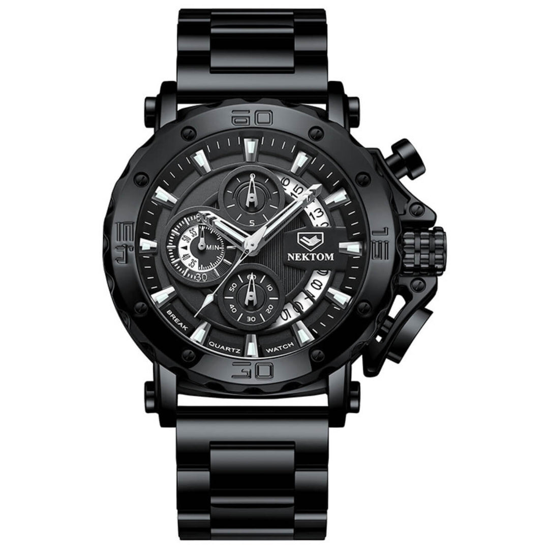 Harriman | Men’s Heavy-Duty Multifunction Chronograph Watch | 45mm