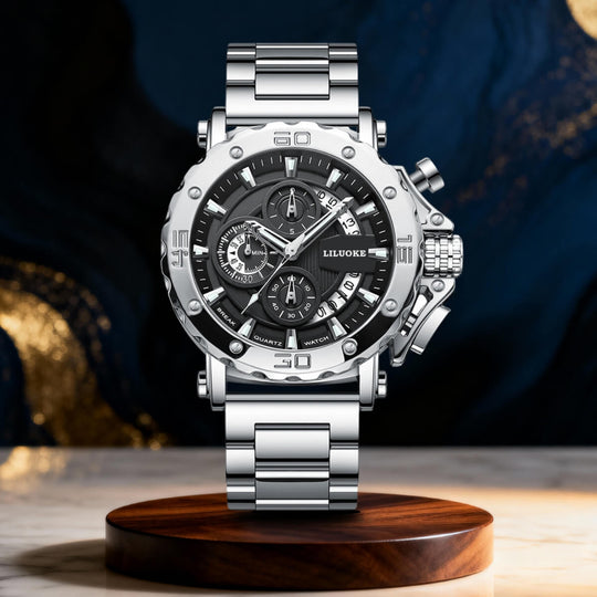 Harriman | Men’s Heavy-Duty Multifunction Chronograph Watch | 45mm