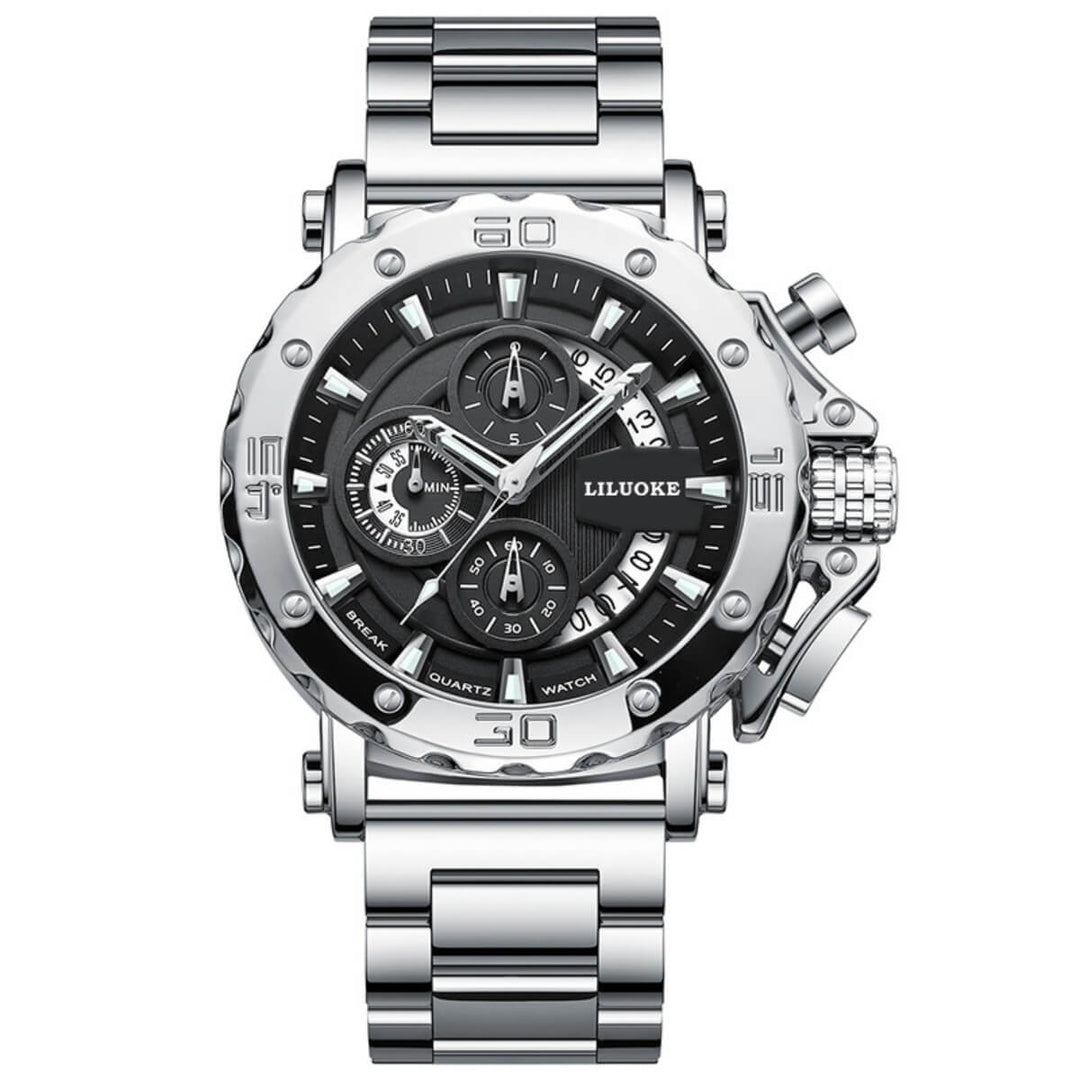 Harriman | Men’s Heavy-Duty Multifunction Chronograph Watch | 45mm