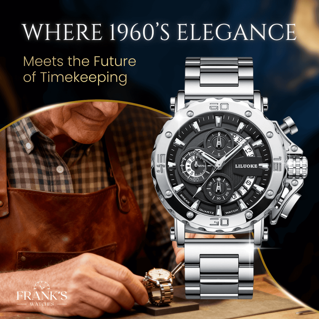 Harriman | Men’s Heavy-Duty Multifunction Chronograph Watch | 45mm