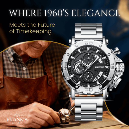 Harriman | Men’s Heavy-Duty Multifunction Chronograph Watch | 45mm