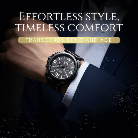 Hartley | Classic Multifunction Quartz Chronograph Watch | 46mm