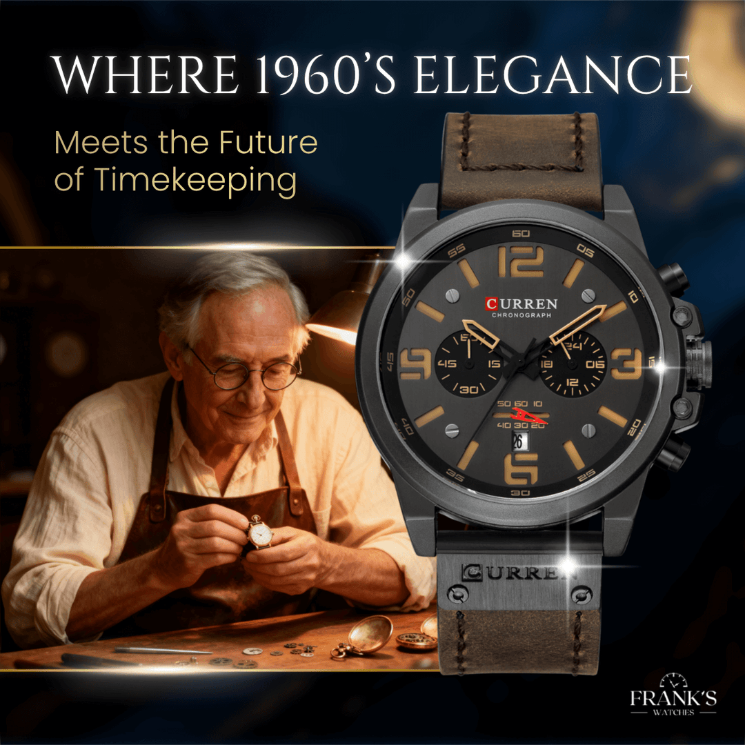 Hartley | Classic Multifunction Quartz Chronograph Watch | 46mm