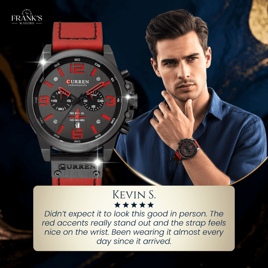 Hartley | Classic Multifunction Quartz Chronograph Watch | 46mm