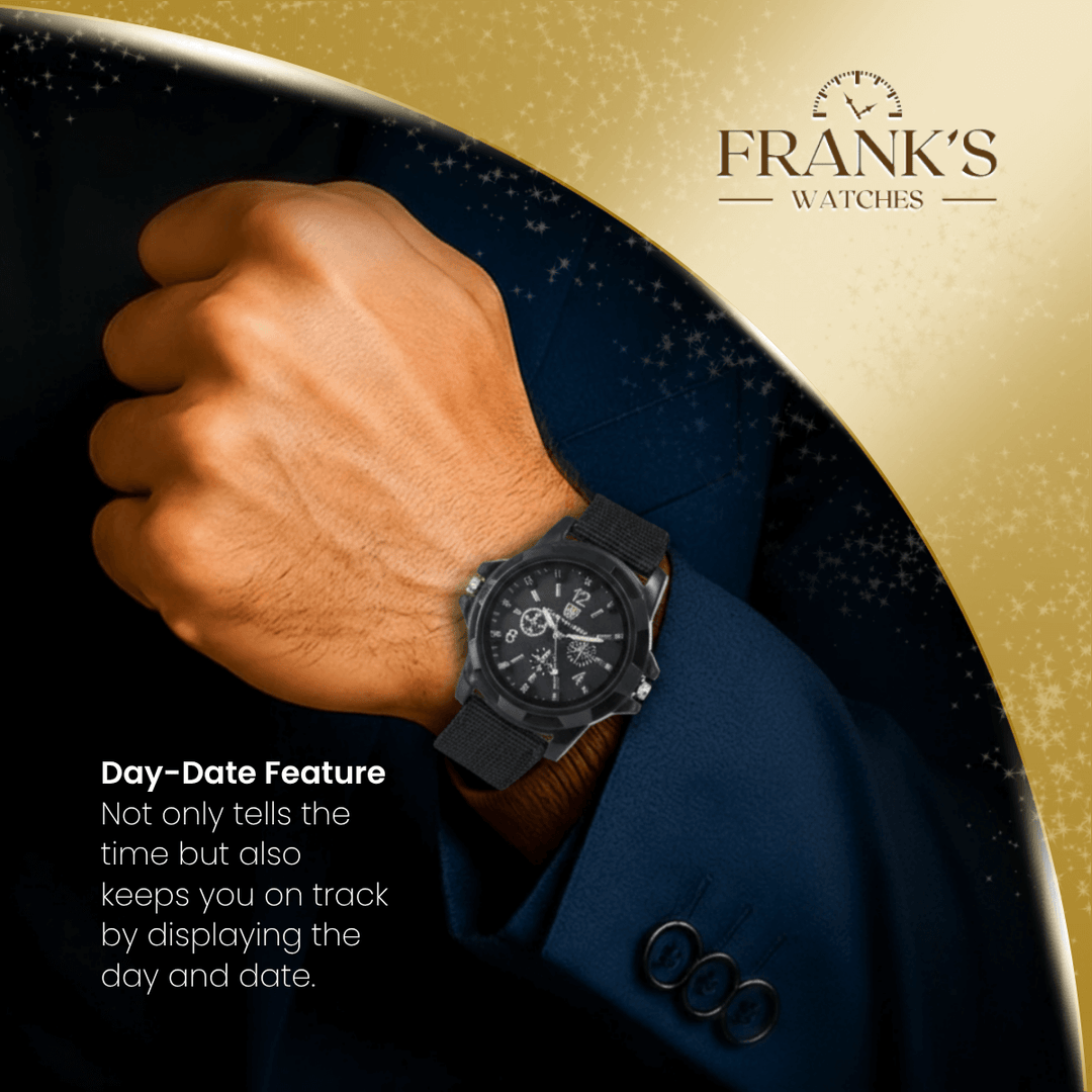 Hudson | Men’s Field Style Quartz Watch | 35mm