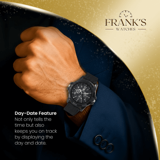 Hudson | Men’s Field Style Quartz Watch | 35mm