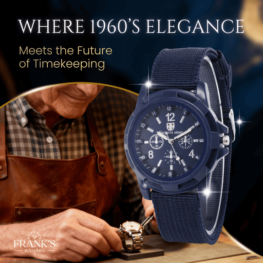 Hudson | Men’s Field Style Quartz Watch | 35mm