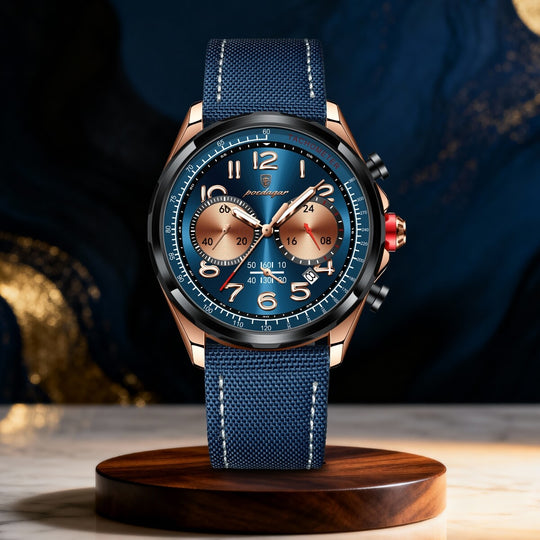 Jenson | Precision Chronograph Quartz Wristwatch | 41mm