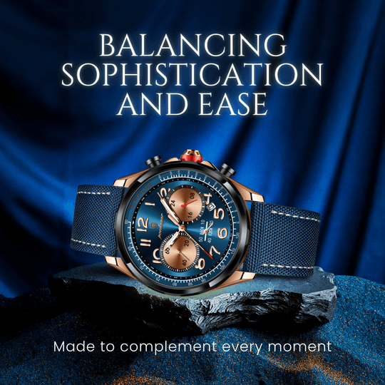 Jenson | Precision Chronograph Quartz Wristwatch | 41mm