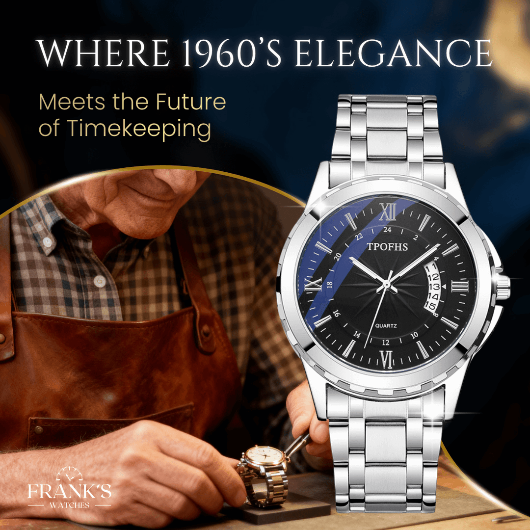 Kennedy | Classic Roman Numeral Quartz Wristwatch | 43mm