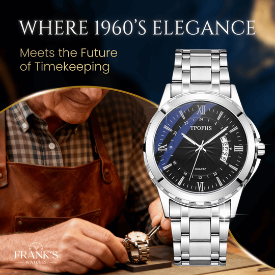 Kennedy | Classic Roman Numeral Quartz Wristwatch | 43mm