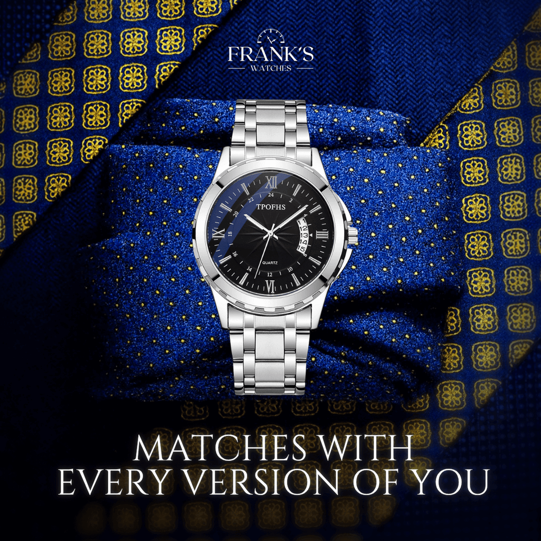 Kennedy | Classic Roman Numeral Quartz Wristwatch | 43mm