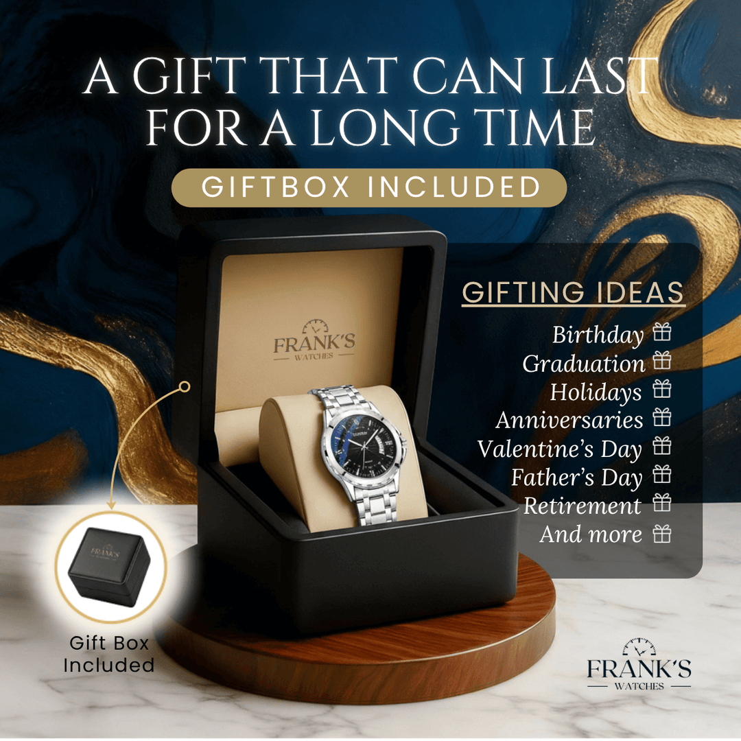 Kennedy | Classic Roman Numeral Quartz Wristwatch | 43mm