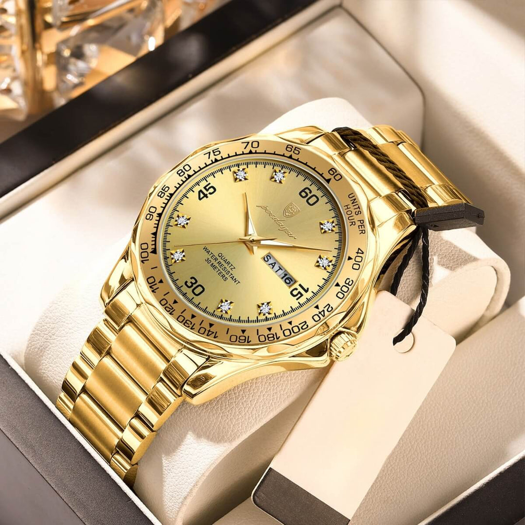 Kingsbury | Men’s Calendar Display Quartz Wristwatch | 42mm