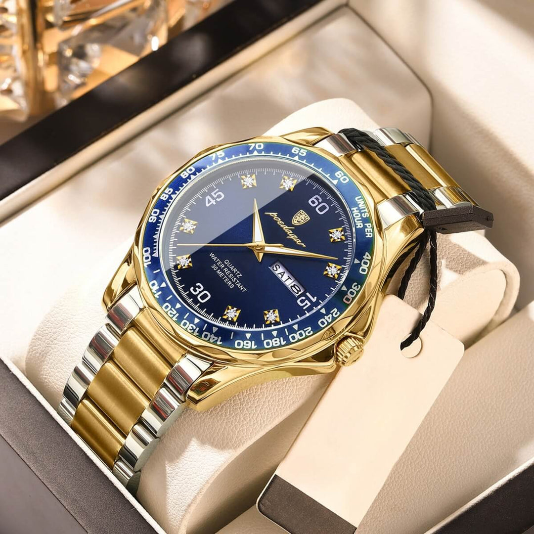 Kingsbury | Men’s Calendar Display Quartz Wristwatch | 42mm