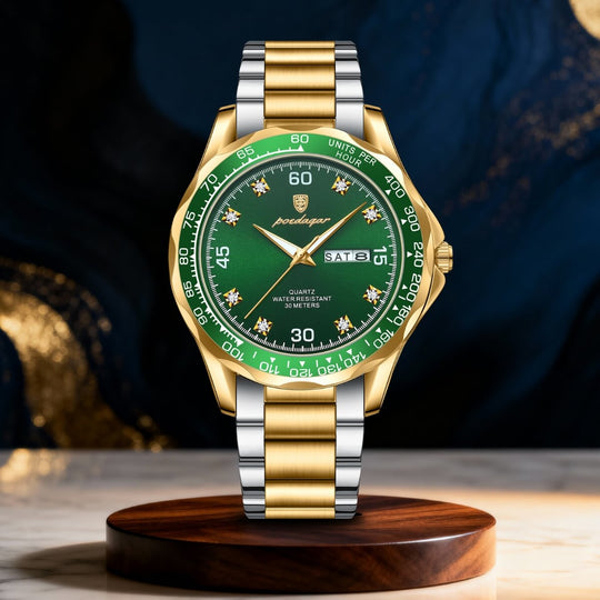 Kingsbury | Men’s Calendar Display Quartz Wristwatch | 42mm