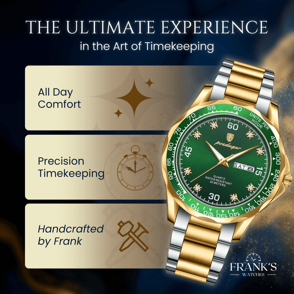 Kingsbury | Men’s Calendar Display Quartz Wristwatch | 42mm