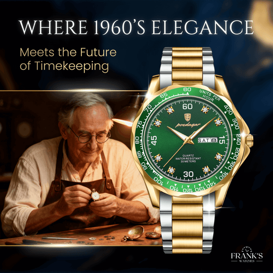 Kingsbury | Men’s Calendar Display Quartz Wristwatch | 42mm