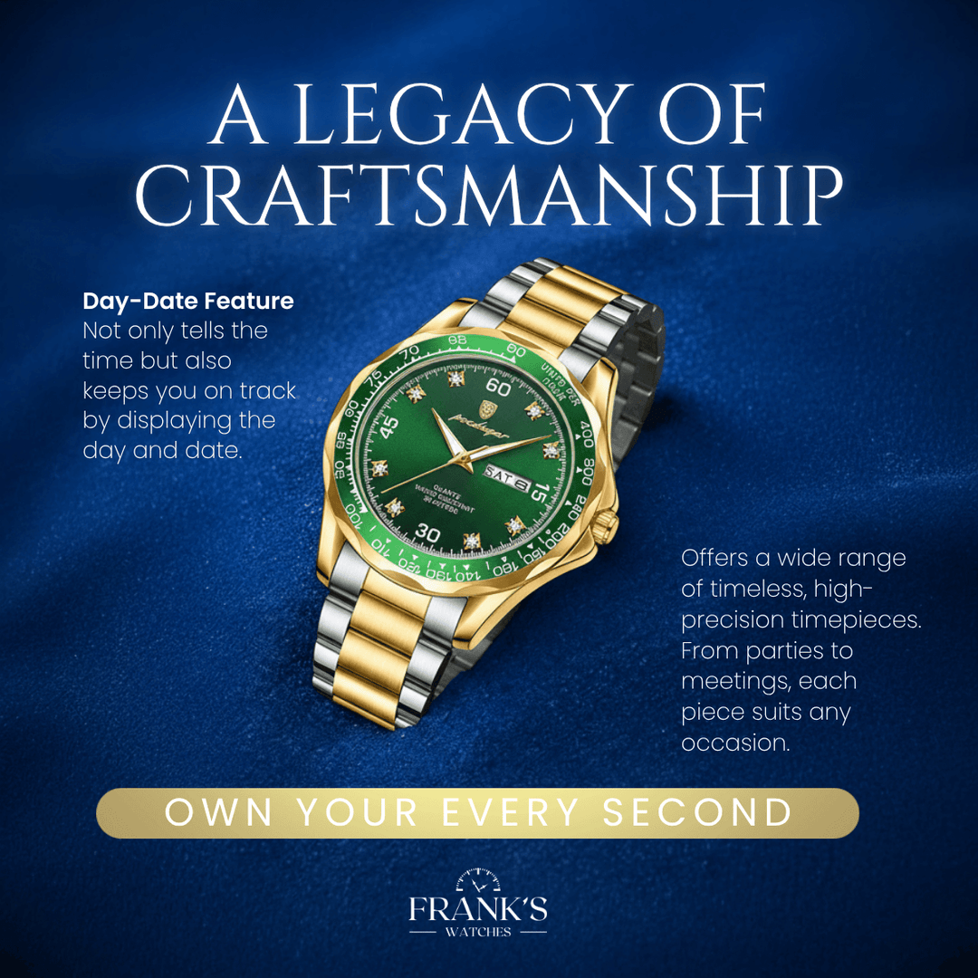 Kingsbury | Men’s Calendar Display Quartz Wristwatch | 42mm