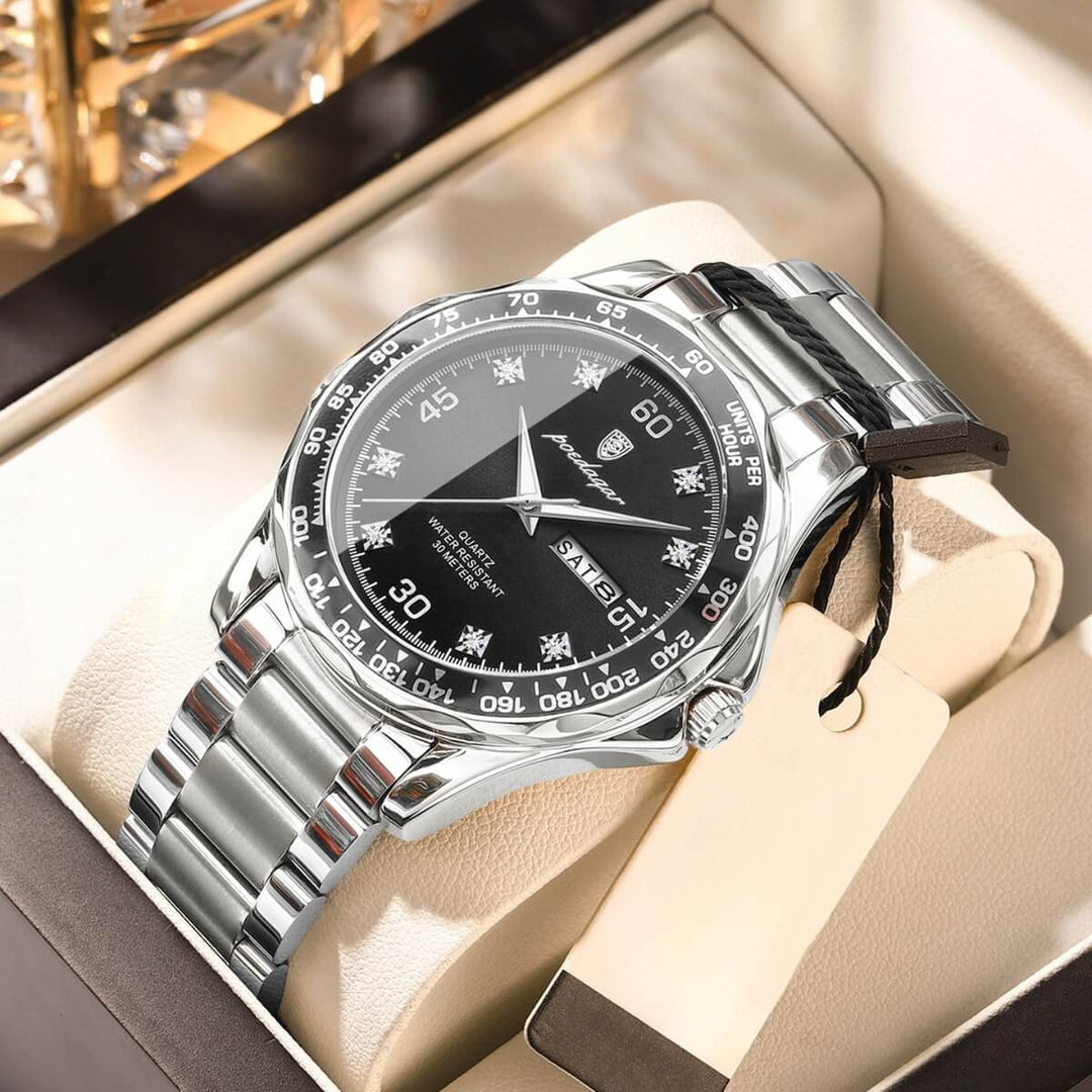 Kingsbury | Men’s Calendar Display Quartz Wristwatch | 42mm