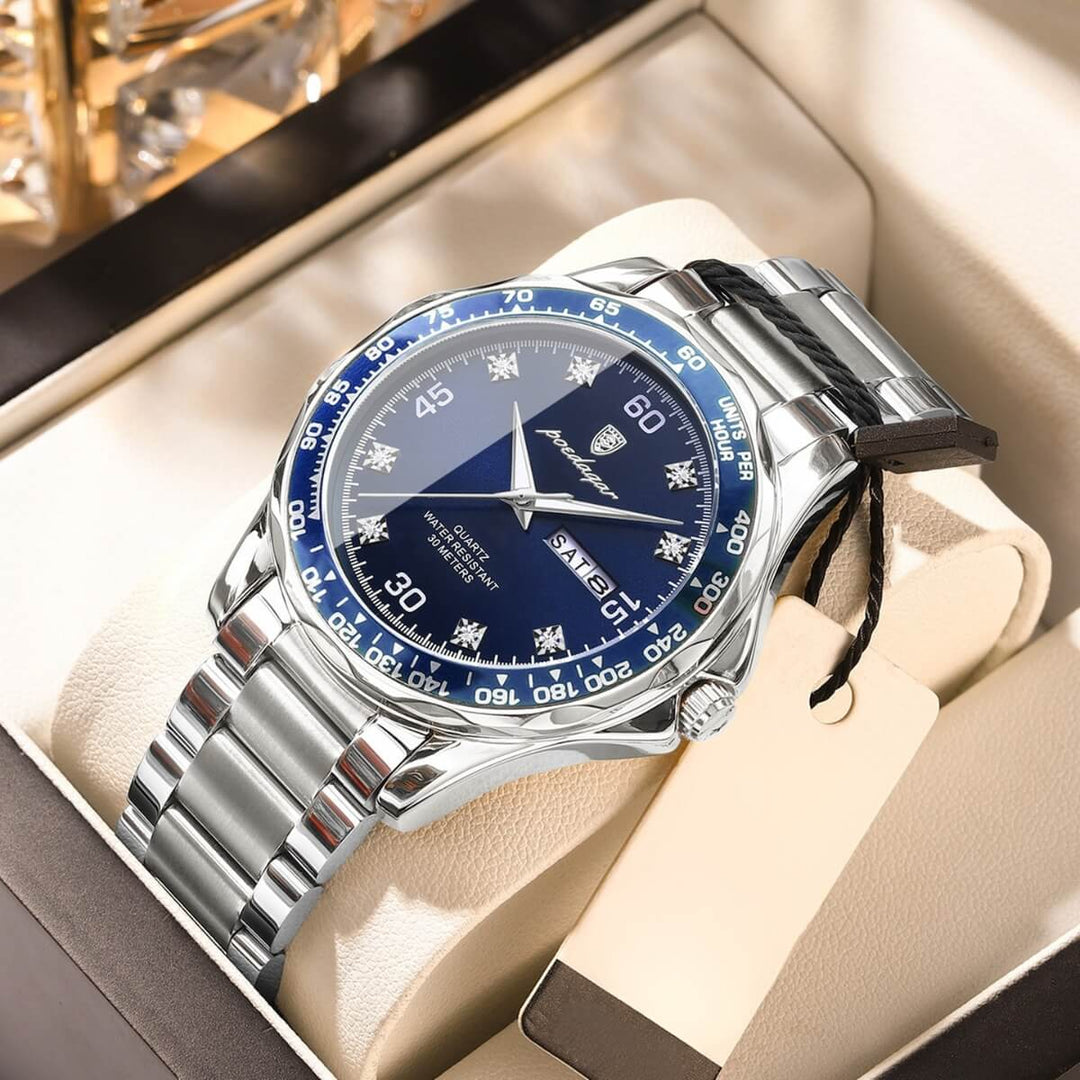 Kingsbury | Men’s Calendar Display Quartz Wristwatch | 42mm