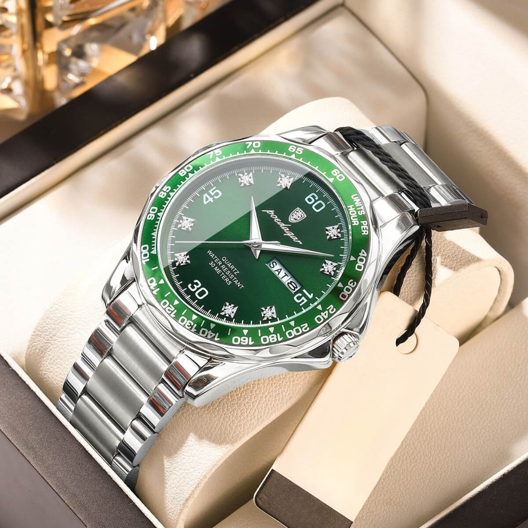 Kingsbury | Men’s Calendar Display Quartz Wristwatch | 42mm