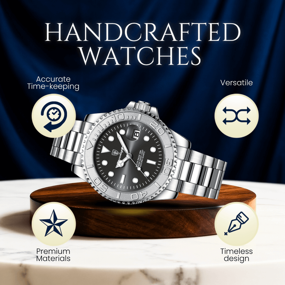 Landon | Men’s Precision Quartz Calendar Wristwatch | 42.5mm