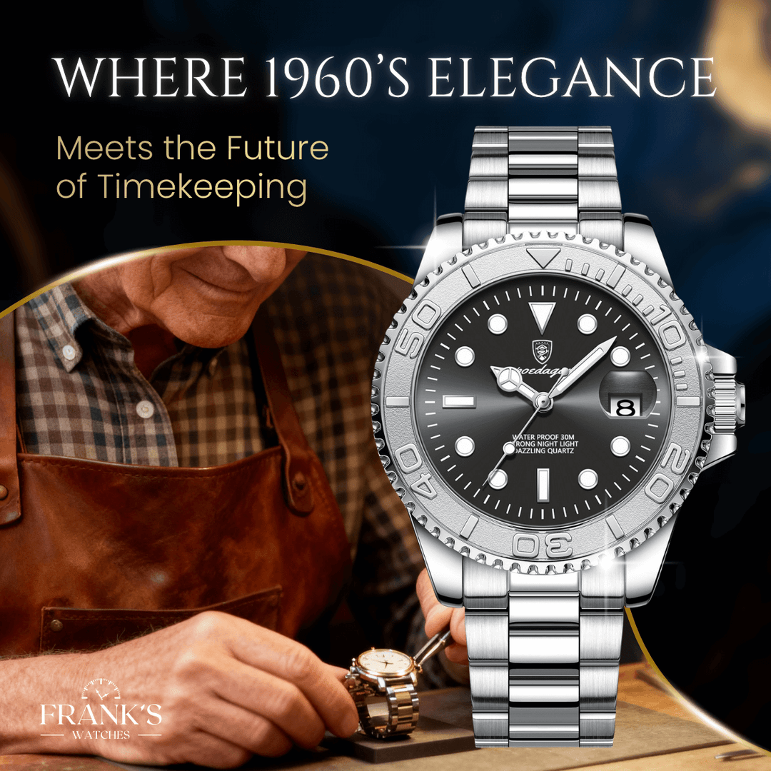 Landon | Men’s Precision Quartz Calendar Wristwatch | 42.5mm