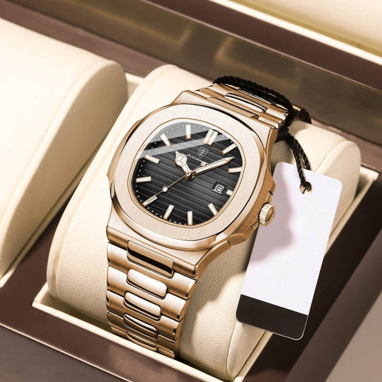 Langley | Men’s Classic Date Display Quartz Watch | 42mm