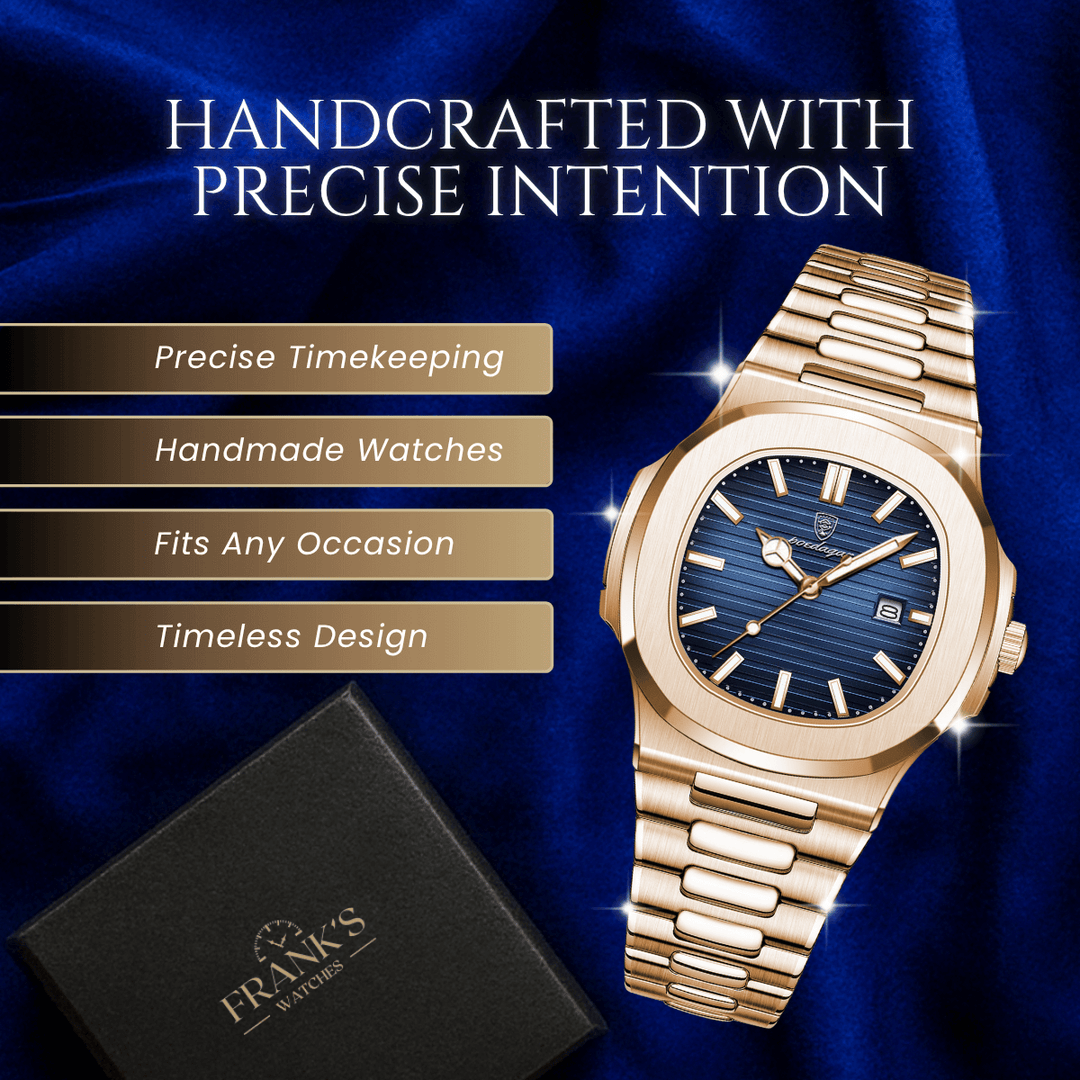 Langley | Men’s Classic Date Display Quartz Watch | 42mm