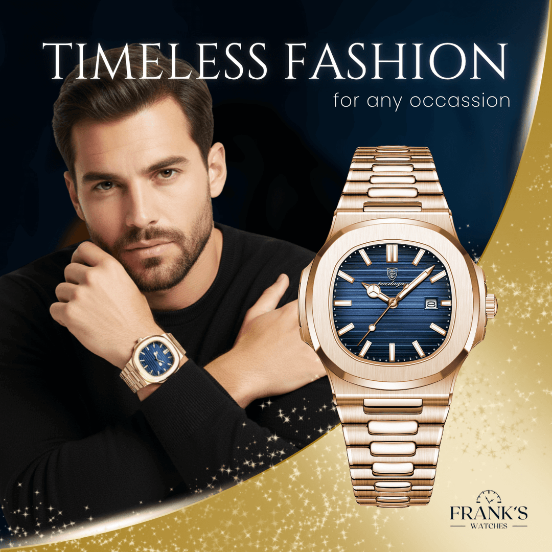 Langley | Men’s Classic Date Display Quartz Watch | 42mm