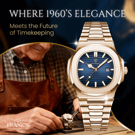 Langley | Men’s Classic Date Display Quartz Watch | 42mm