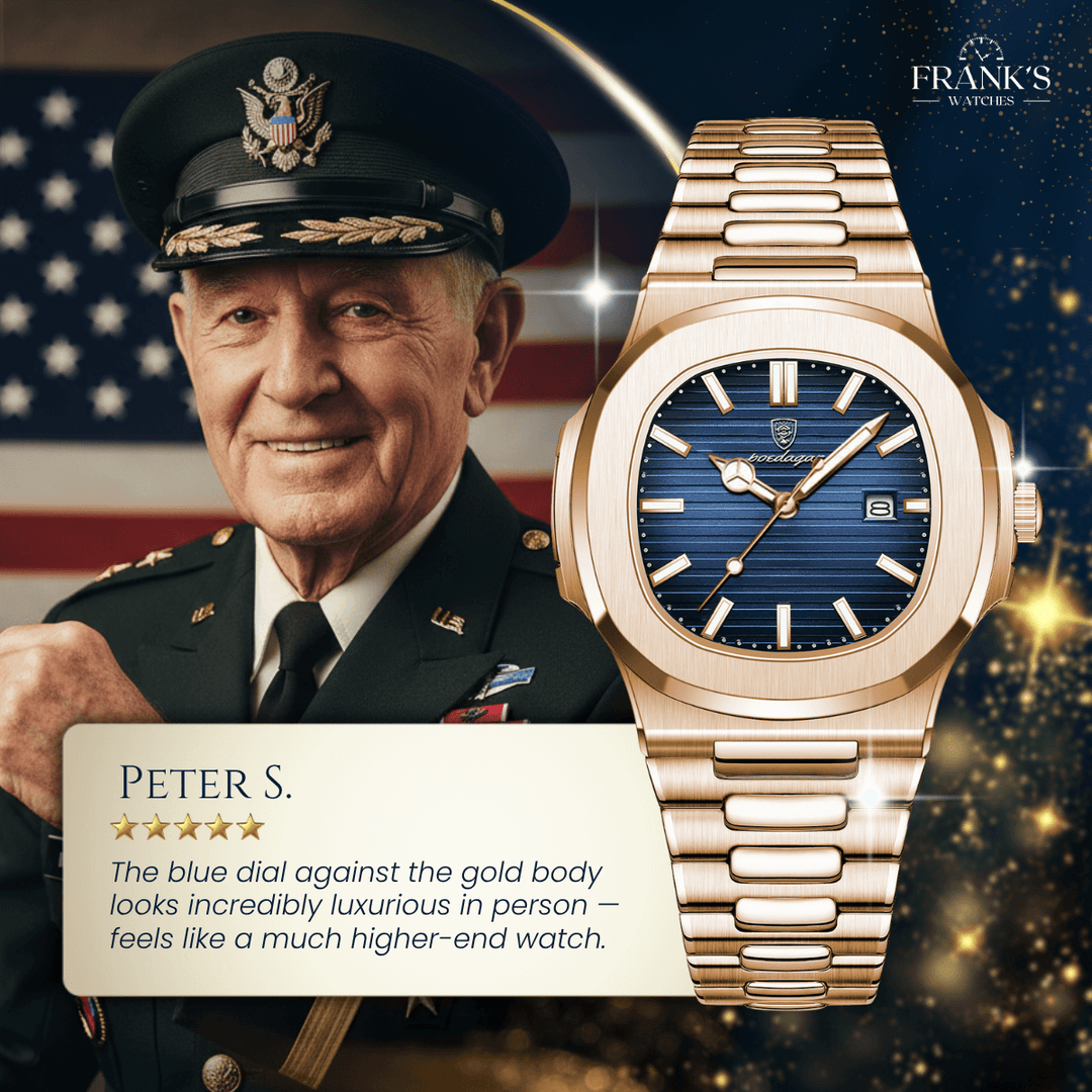 Langley | Men’s Classic Date Display Quartz Watch | 42mm