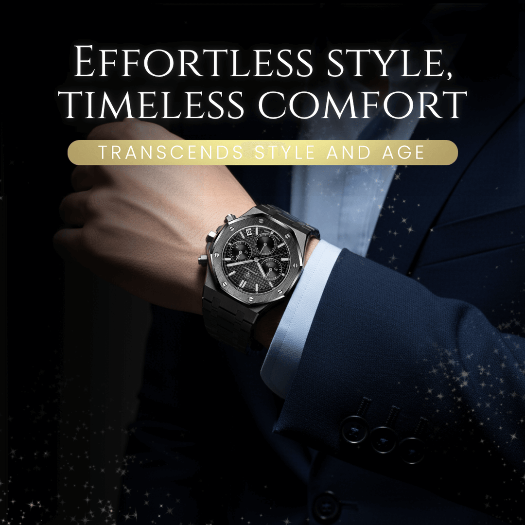 Luther | Ascend Stainless Steel Calendar Watch | 42.5mm