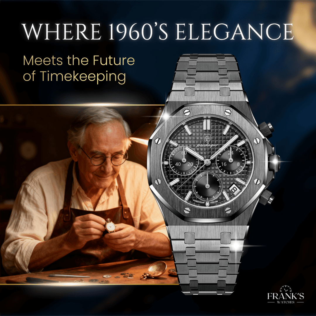 Luther | Ascend Stainless Steel Calendar Watch | 42.5mm