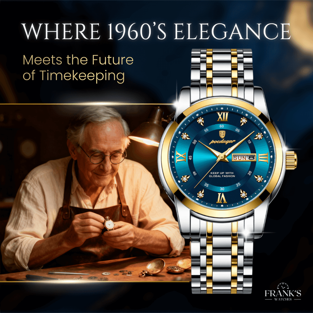 Magnus | Prestige Stainless Steel Calendar Watch | 41mm