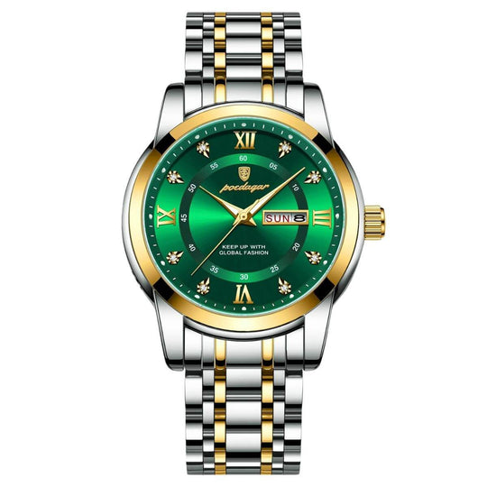 Magnus | Prestige Stainless Steel Calendar Watch | 41mm