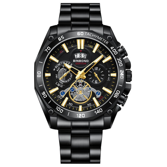 Mason | Vanguard Precision Skeleton Quartz Timepiece | 44mm