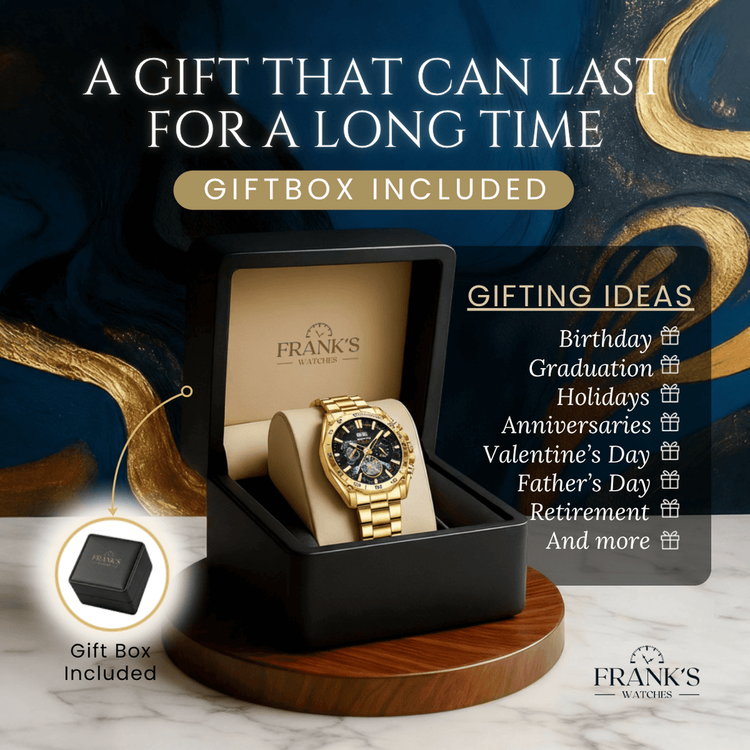 Mason | Vanguard Precision Skeleton Quartz Timepiece | 44mm